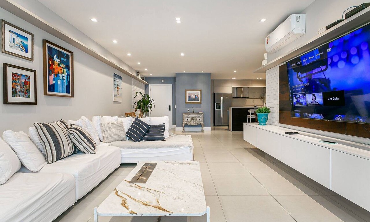Ponta das Canas Apartment | 100m from beach | 3 suites | Barbecue area #CHA17