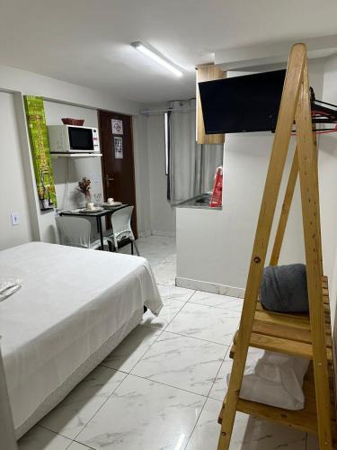 Vila Regina Apartment | 12 Kitnet, central, completa com tv smart