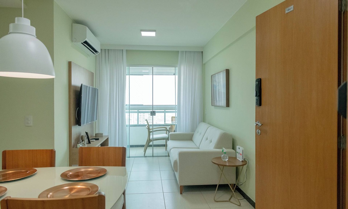 Goiania Apartment | 1801 Luxury Flat 2 Bedrooms/1 Suite near Cebrom and Araújo Jorge Hospital