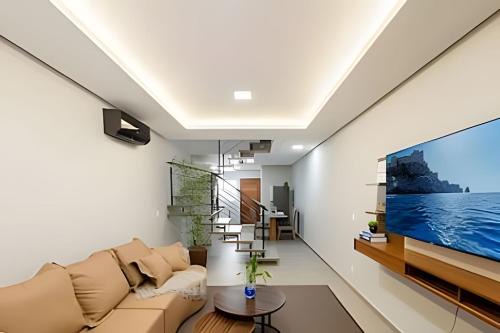 Joinville Apartment | 2 Suites + Gourmet Area with Barbecue