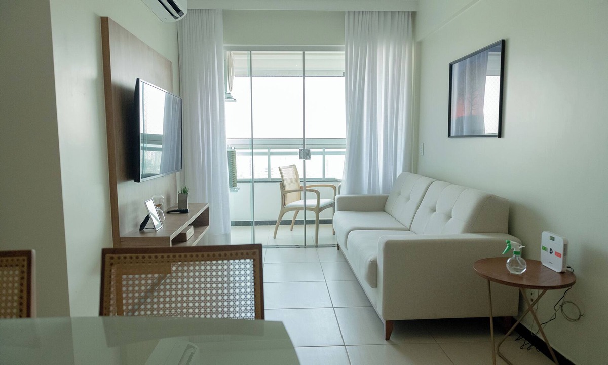 Goiania Apartment | 2201 Luxury Full Apartment with 2 Bedrooms/1 Suite near Cebrom and Araújo Jorge Hospital
