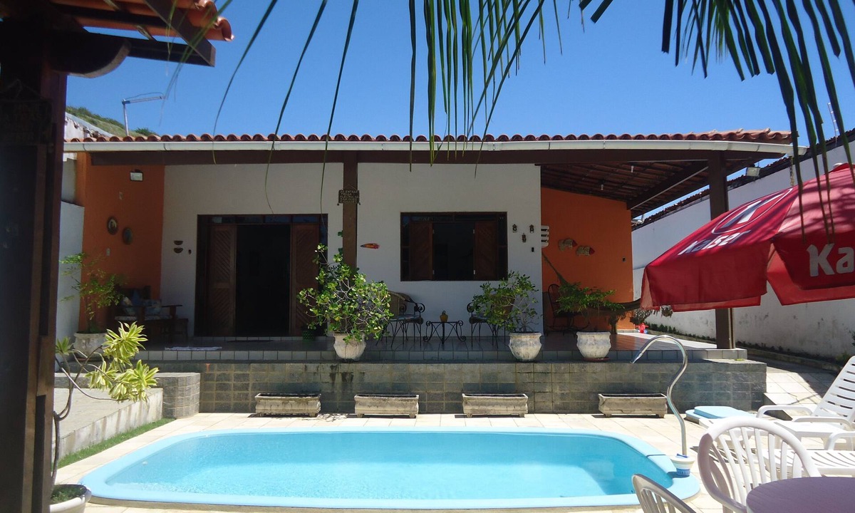Barra de Sao Miguel House | 3 Bedroom House with Pool in Barra de São Miguel - 1 suite
