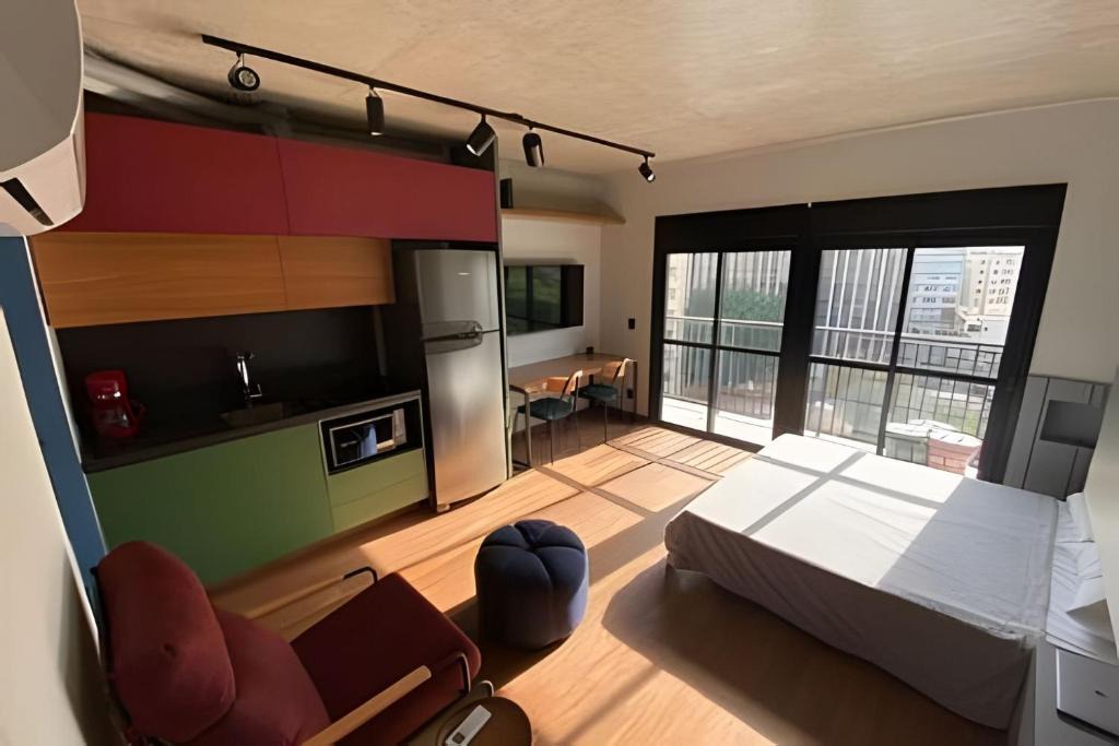 Consolacao Apartment | 97 Design Studio c vaga prox Av Paulista e Augusta