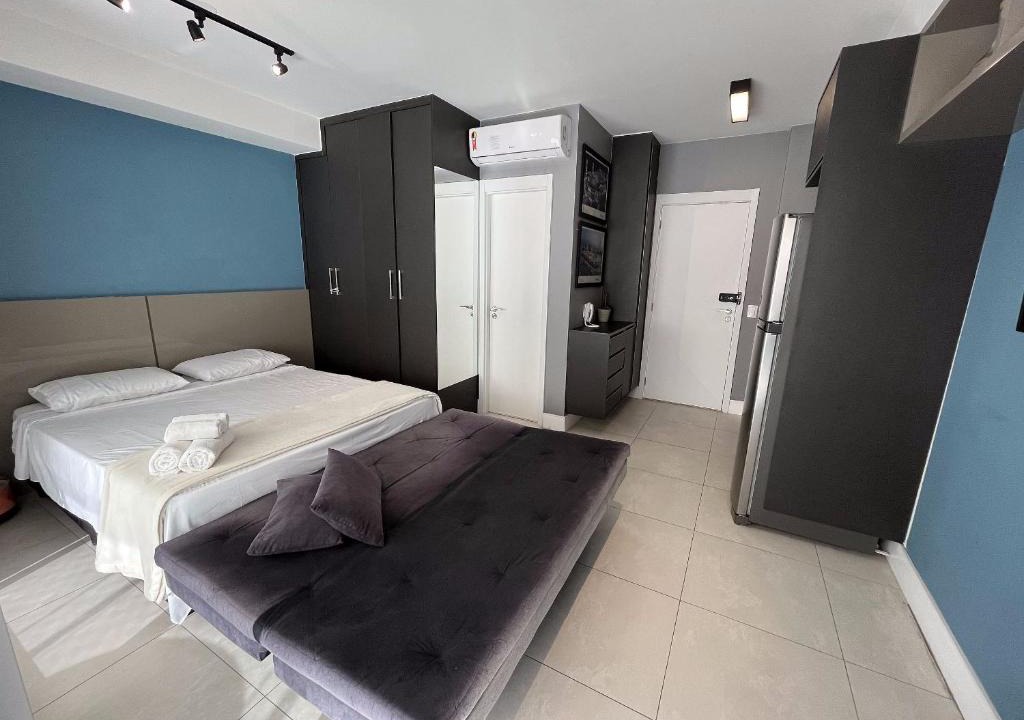 Consolacao Apartment | Amplo Studio ao lado da Av Paulista, Metrô Consolação, Piscina, Academia e Vaga de garagem - Vision 02