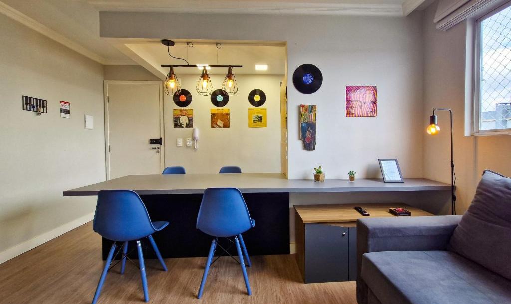 Campina do Siqueira Apartment | Apê da Música | 2 Quartos Próximo ao Barigui