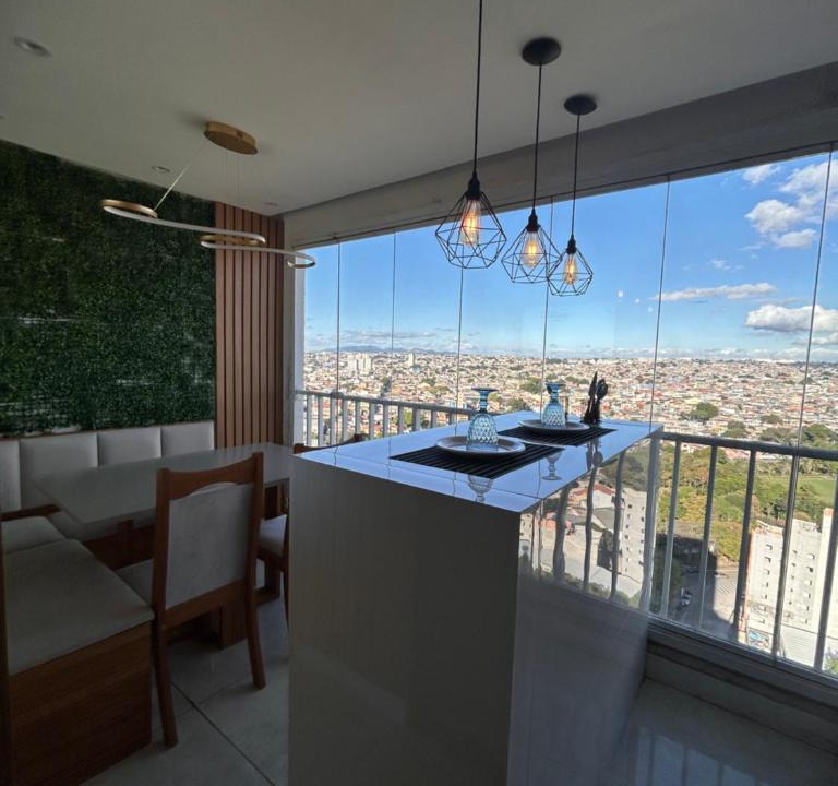 Sao Paulo Apartment | AP com linda vista da cidade bem localizado a 25 min do aeroporto GRU