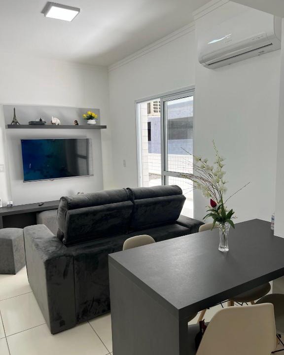 Canto do Forte Apartment | Apartamento, 1 dorm, Churrasqueira, Praia Grande