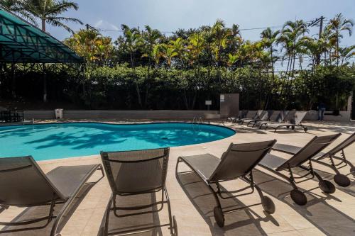 Jardim Chacara Inglesa Apartment | Apartamento Premium | Complexo Hoteleiro c/Piscina, Academia, Ar e Wi-Fi | Ao Lado da Anchieta - Da Capital ao Litoral