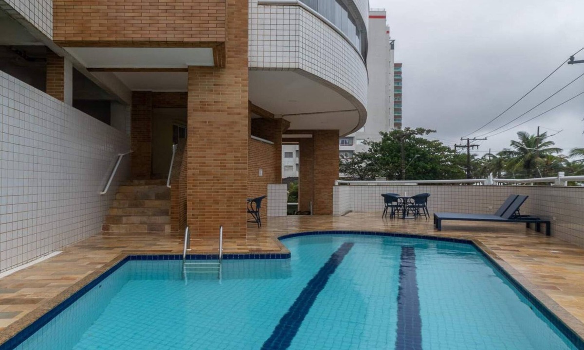 Vila Balnearia Apartment | Apartamento na Praia Grande de Frente para o Mar