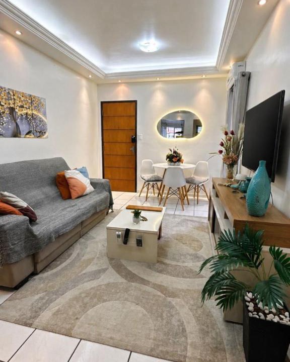 Sao Luis Apartment | Apartamento Premium no Bairro Vinhais - Ar na sala, suíte e perto do Shopping