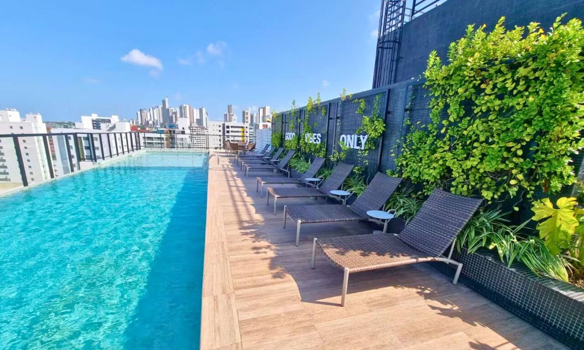 Tambau Apartment | Apartment in Tambaú | Move | 400m from the beach and with a rooftop pool