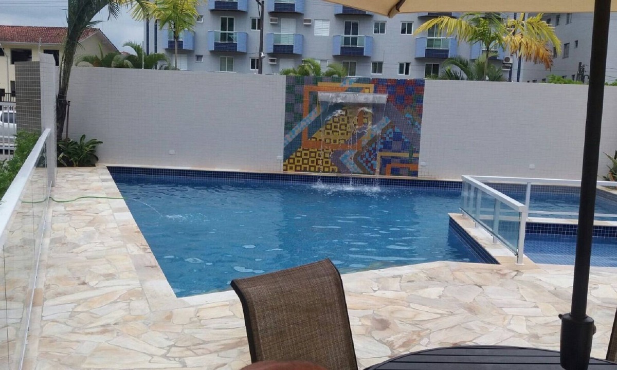 Praia Grande Apartment | Apartment with full leisure facilities, air conditioning in the bedrooms!