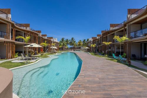 Tatuamunha House | Apartments in Condo with Pool in Front of the Beach - NVB