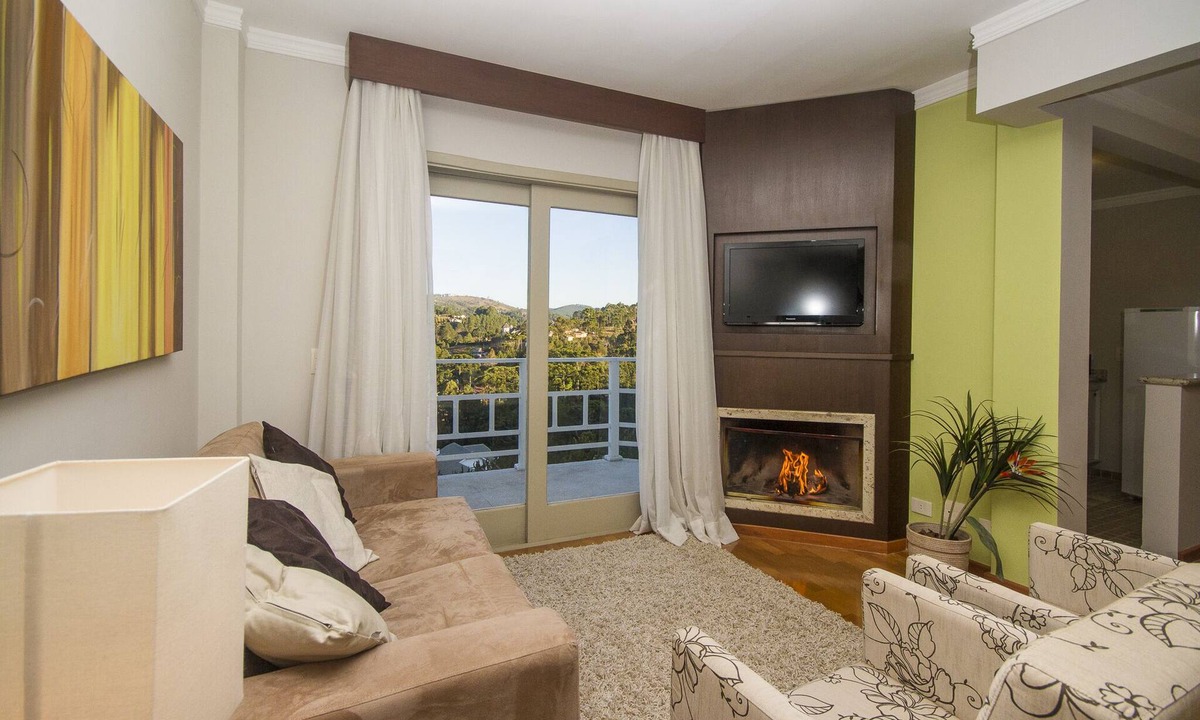 Vila Everest Apartment | Apto Clean of 02 dormitories in Campos do Jordão.