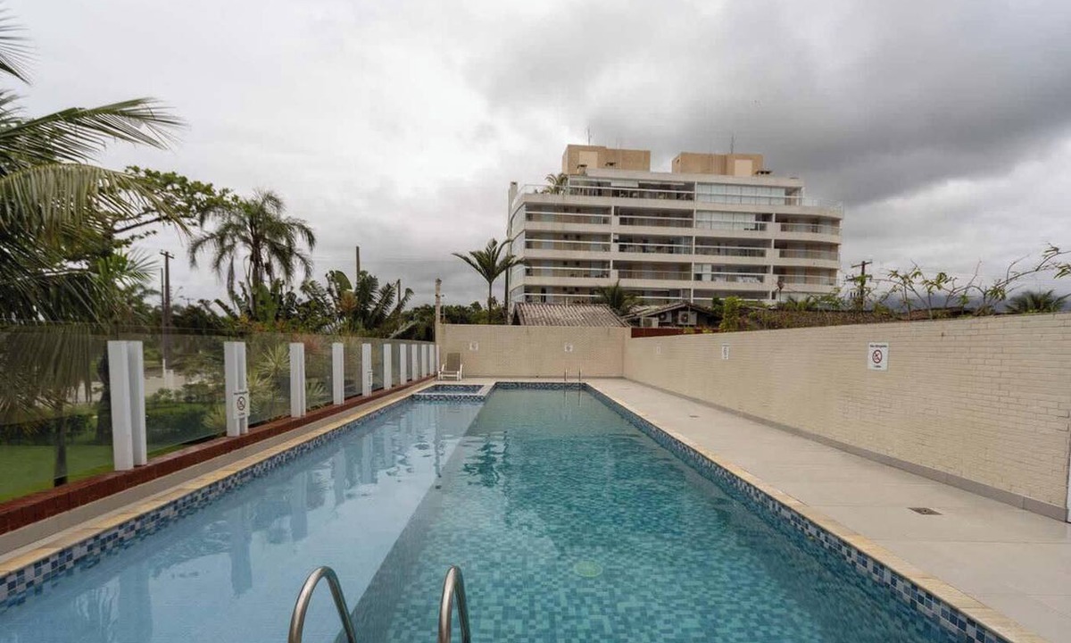 Indaia Apartment | Apto em Bertioga a beira mar com churrasqueira