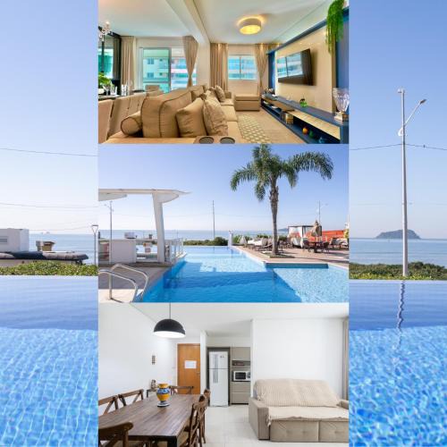 Itacolomi Apartment | Apto Vista Mar Home Club Pé na Areia 3 Quartos Ares Condicionados Cozinha Completa Piscina Aquecida Jacuzzi Sauna Academia Quadra Playground Salão de Jogos 15min do Beto Carrero