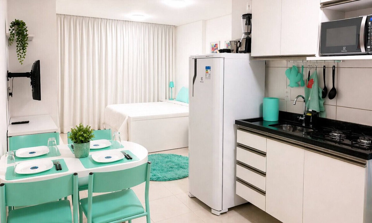 Boa Viagem Apartment | Beach Class Boa Viagem - Flat/Studio B