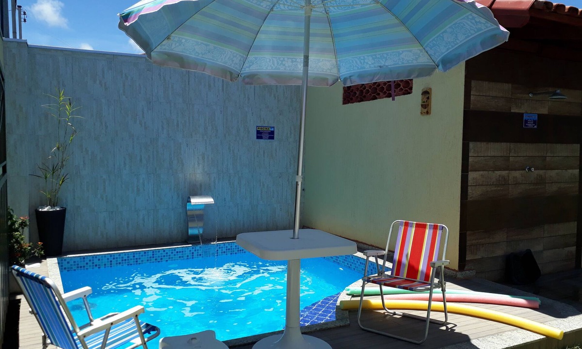 Prado House | Beach house with pool in Alcobaça-Ba
