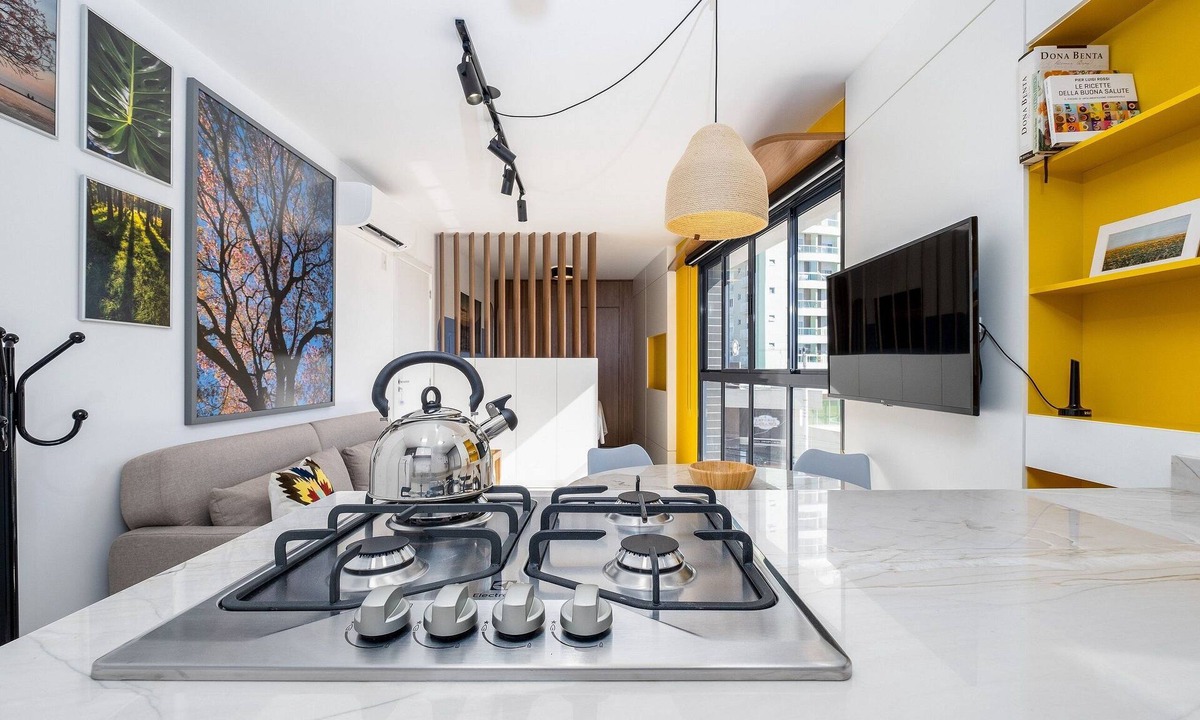 Trindade Apartment | Beautiful and Modern Studio for Couples Stu309