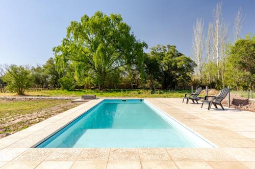 Maipu Apartment | Cabaña entre Viñedos con Vista Panorámica y Piscina