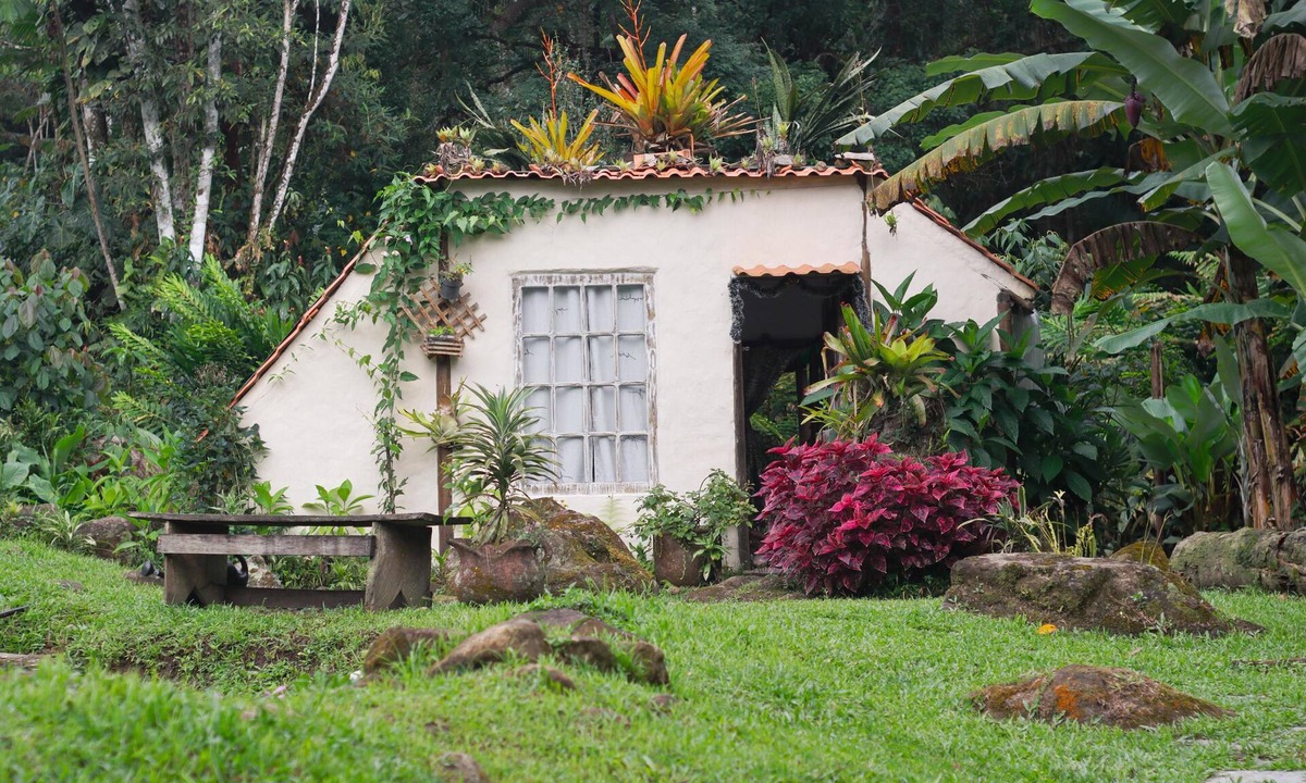 Paraty Cabin | Cabin 20km from Paraty with garden and waterfall in the backyard surrounded by nature.