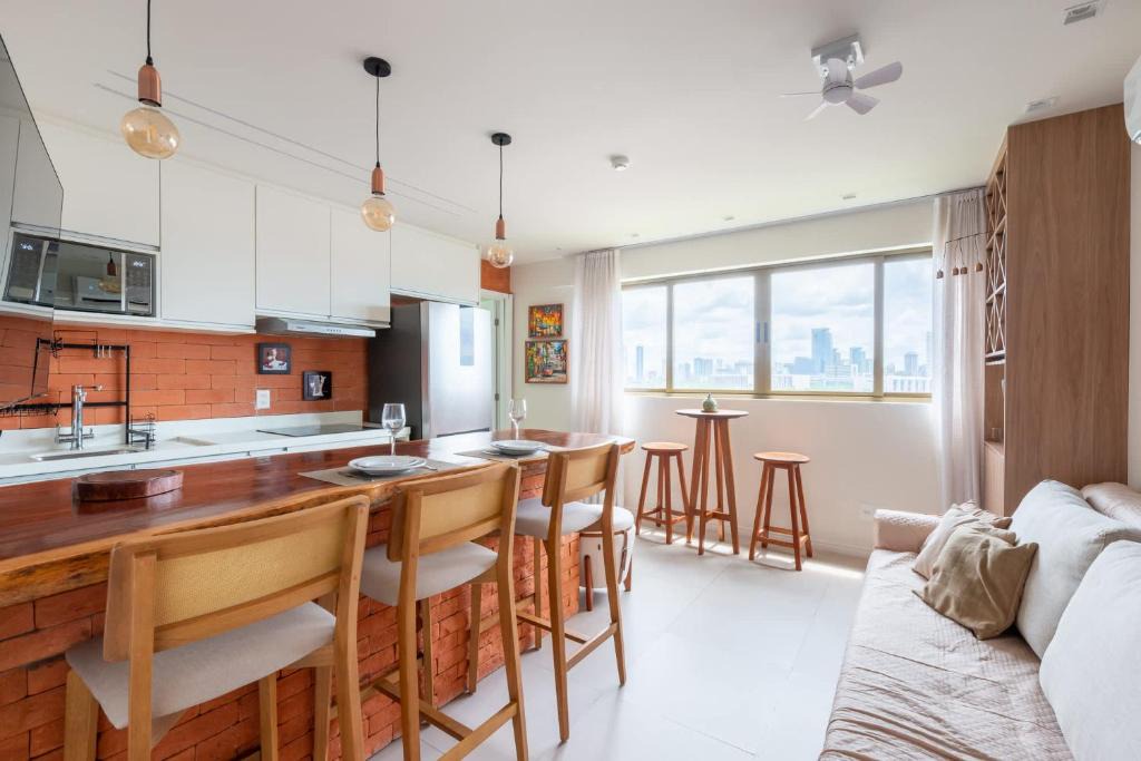 Sao Jose Apartment | Cais Estelita Apt - Pool & Parking - P514