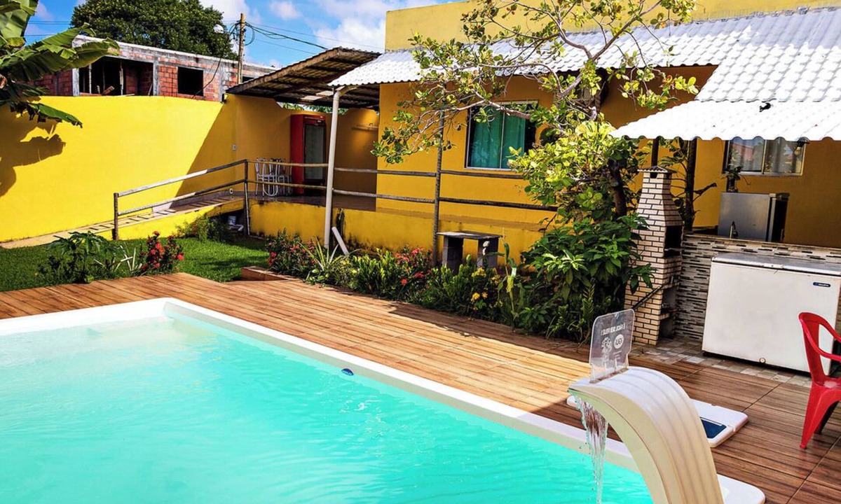 Parafuso House | Casa aconchegante com piscina em Camaçari/BA