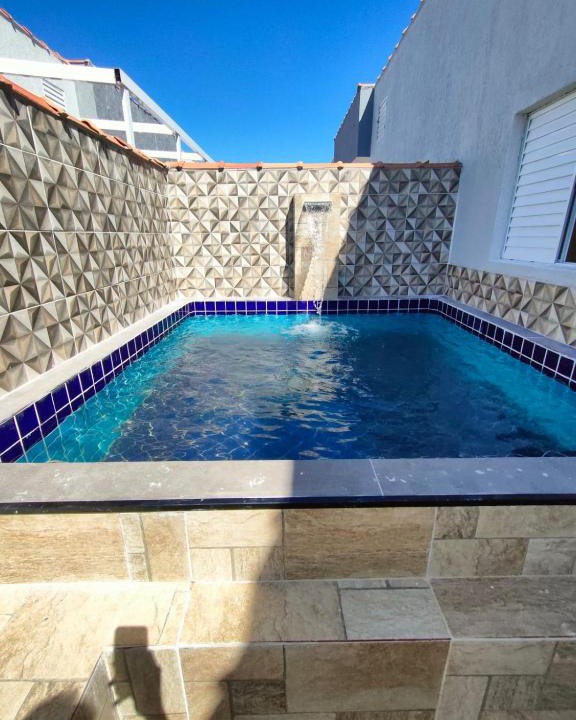 Cibratel II House | Casa com piscina em itanhaem