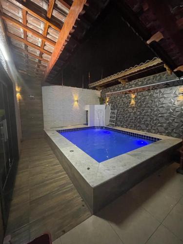 Maracana House | Casa com piscina em praia grande piscina aquecida