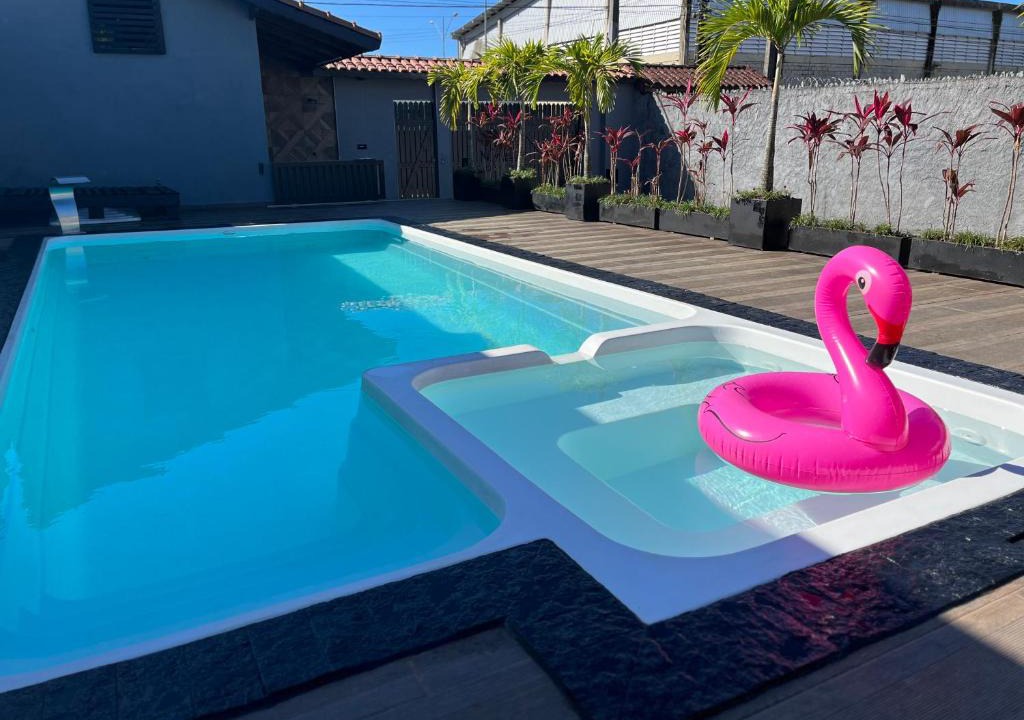 Jardim Rio da Praia House | Casa com Piscina Grande e Hidro