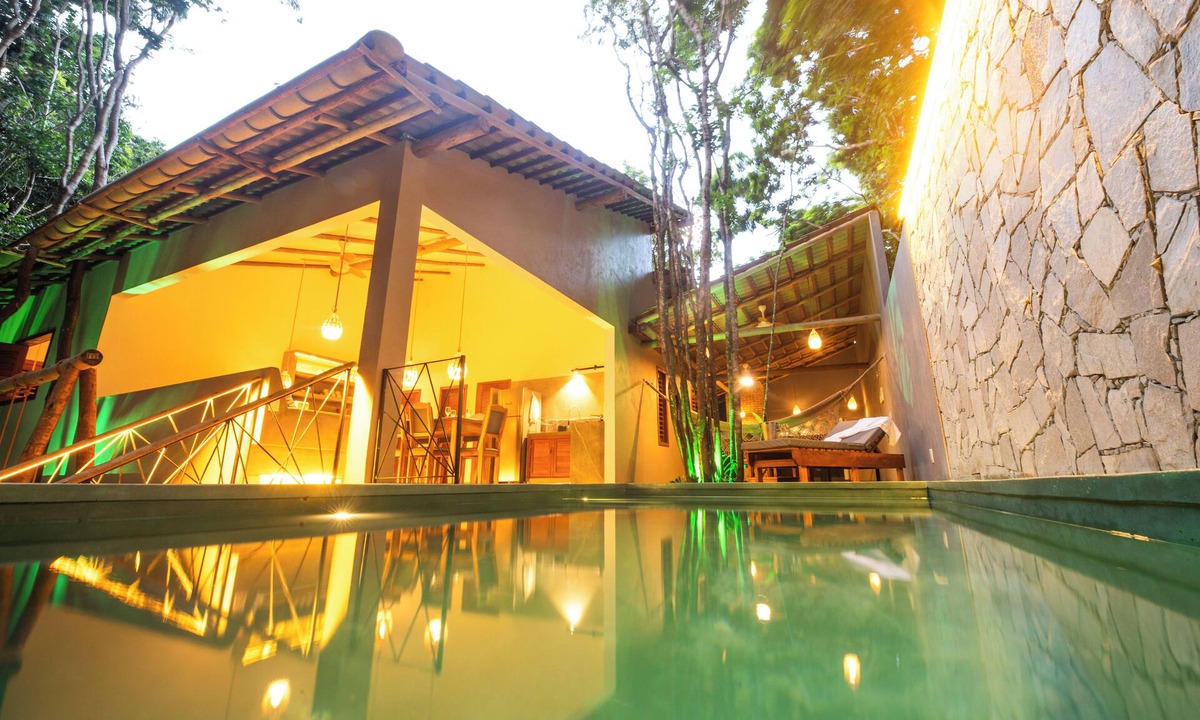 Pipa House | Casa das Oliveiras Pipa com Piscina e Churrasqueira 3 Quartos, Sendo 2 Suítes