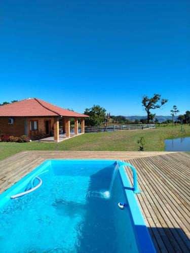 Anchieta House | Casa de Campo com Piscina em Anchieta SC Sítio Amanhecer