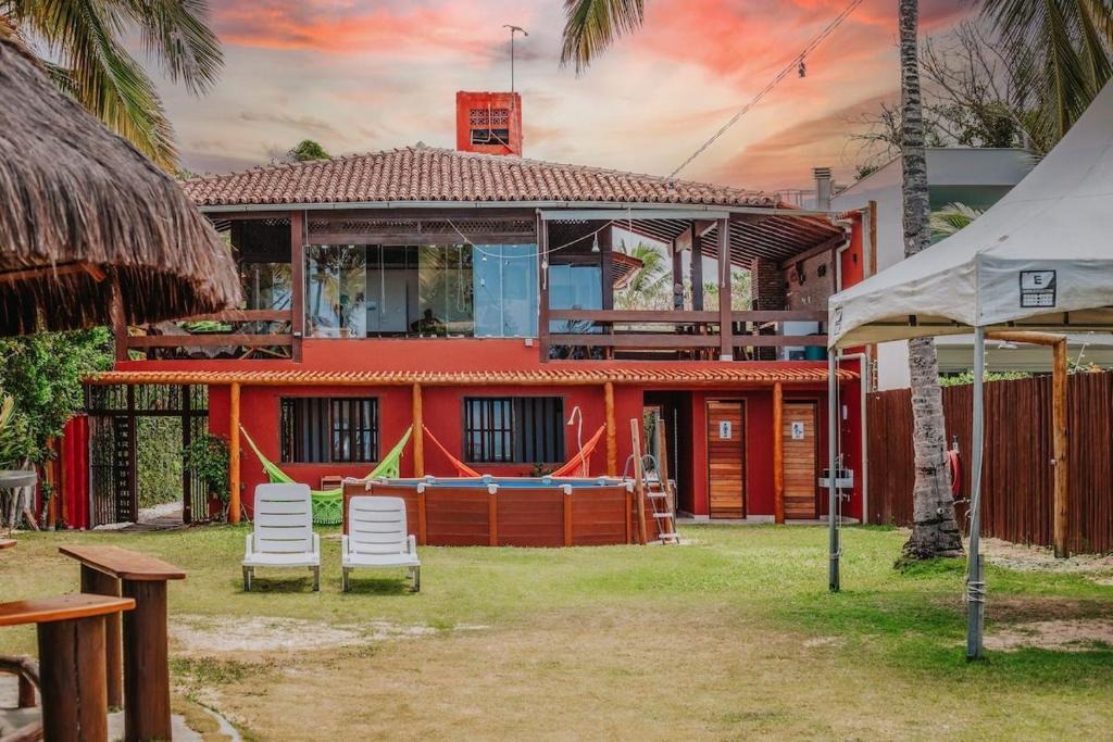 Arraial d'Ajuda House | Casa de frente para a praia - Arraial d' Ajuda
