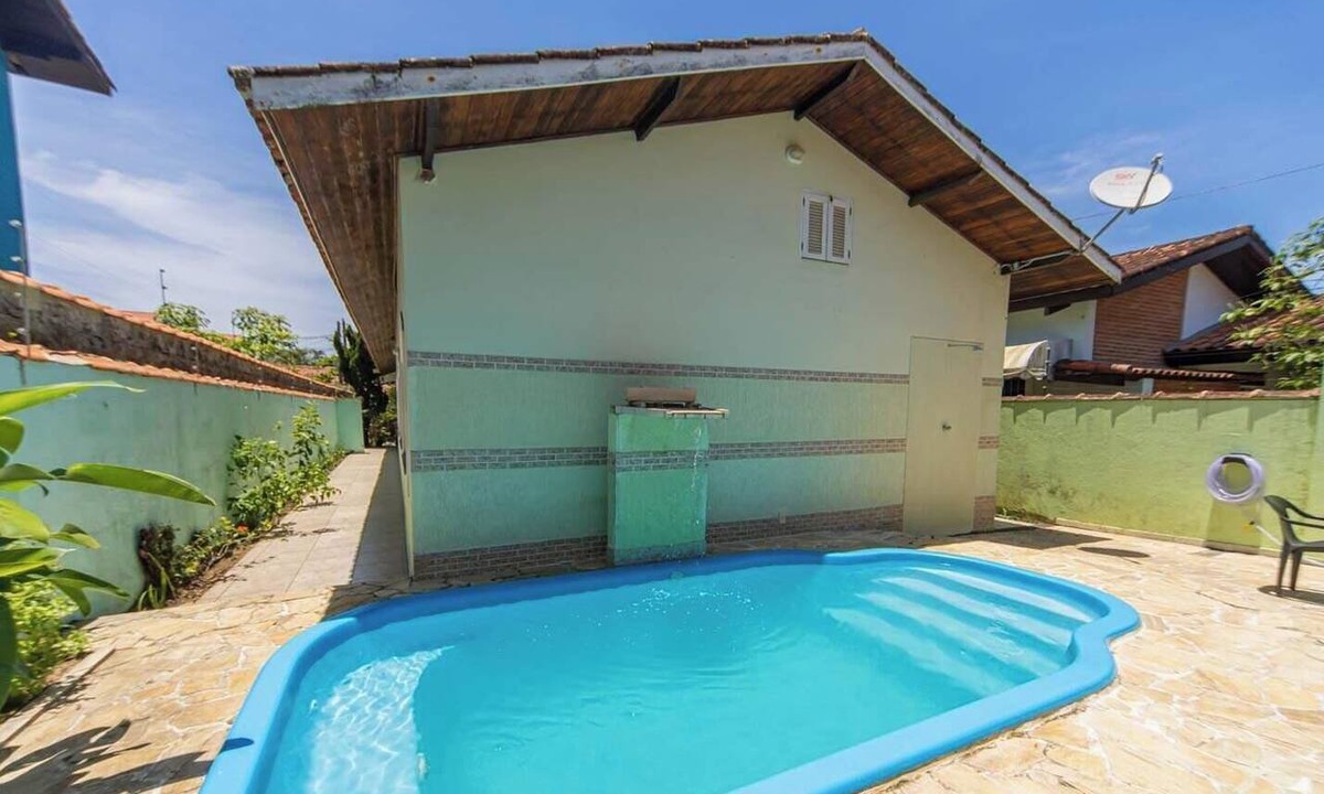 Cibratel II House | Casa em Itanhaem com Piscina a 100m da Praia