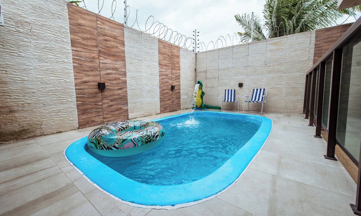Praia de Jacuma House | Casa em Jacumã, com piscina, 5 suites e Fliperama