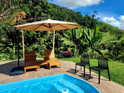 Inhapim House | Chácara Bela Vista - Piscina e Vista Incrível