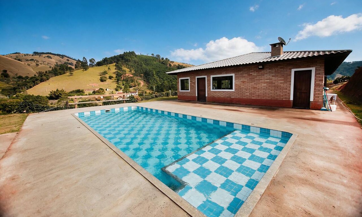 Joanopolis House | Chácara c/Piscina e Vista p/Cachoeira dos Pretos