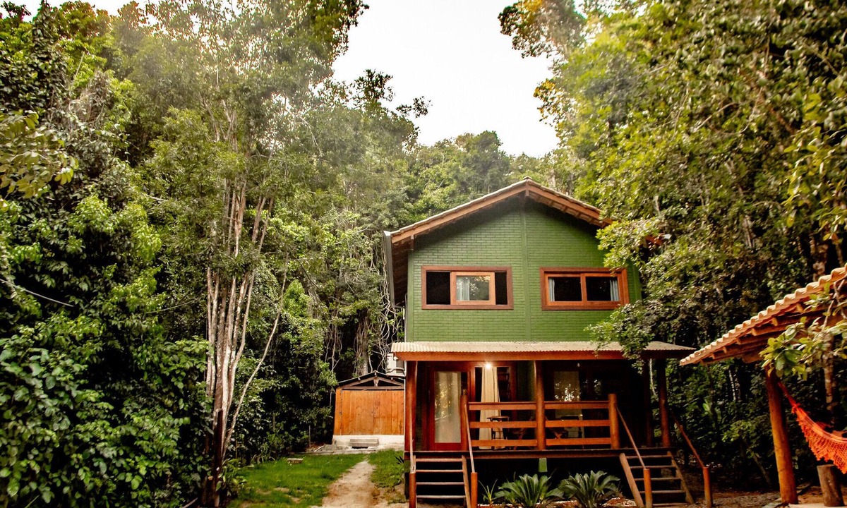 Cumuruxatiba Ski Chalet | Chalé beira mar c WIFI na Praia do Peixe Grande/BA