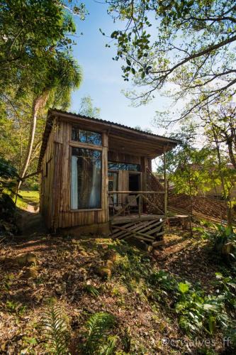 Praia Grande Cabin | Chalé Envidraçado no Itaimbezinho