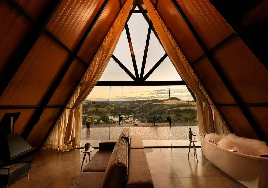 Cordilheira Alta Ski Chalet | Chalé Refúgio Serra do Horizonte c/Hidro+Lareira