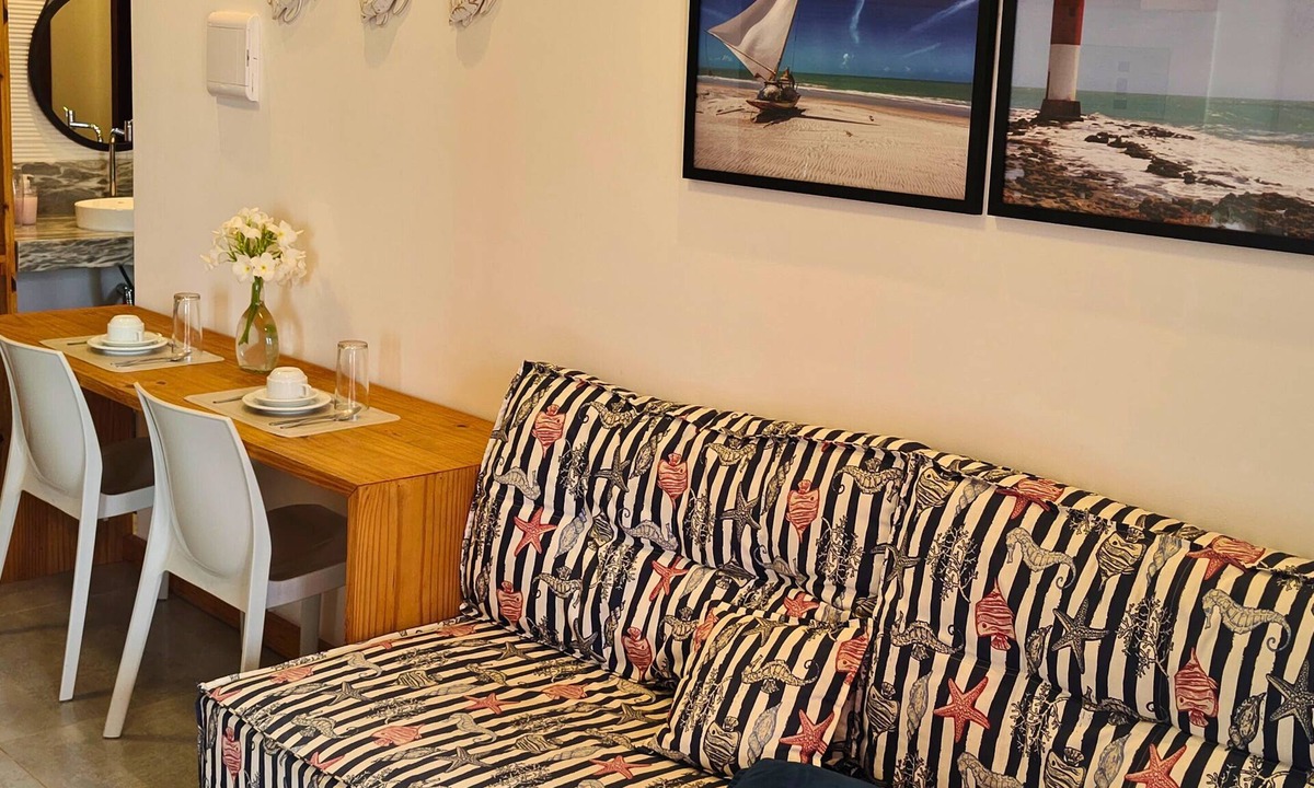 Sao Miguel de Touros Ski Chalet | Chalet near the beach, with kitchen and balcony with hammock. Couples and families with children