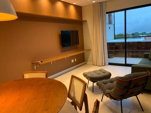 Canto Grande Apartment | Cobertura dois mares churrasqueira e jacuzzi