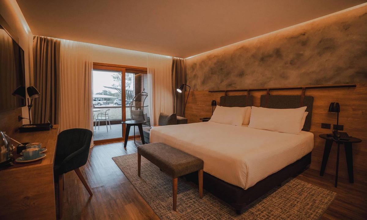Villa General Belgrano Hotel | Comfort-Driven Room w/Balcony Perfect for Quiet Retreat |Outdoor & Indoor Pools
