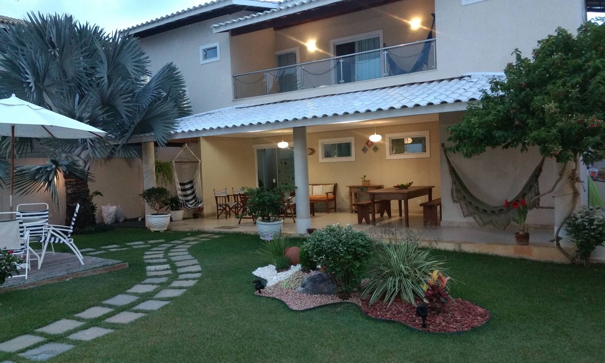 Barra do Jacuipe House | Comfortable 4-suite house in a great gated community with lots of greenery, beach and river.