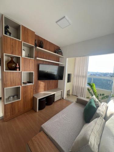 Cruz das Almas Apartment | Complete apartment, two bedrooms, one of which is an en-suite with air conditioning