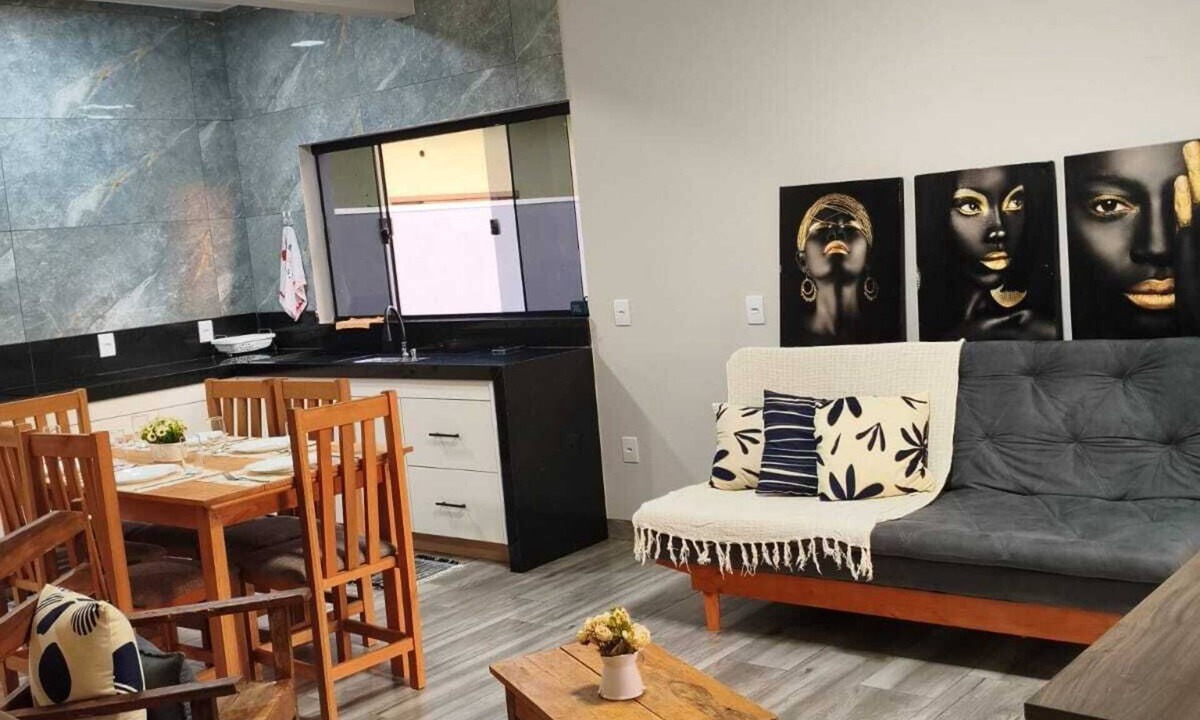 Rincao Bonito House | Complete house Up to 10 people Excellent value for money. Pets are allowed.