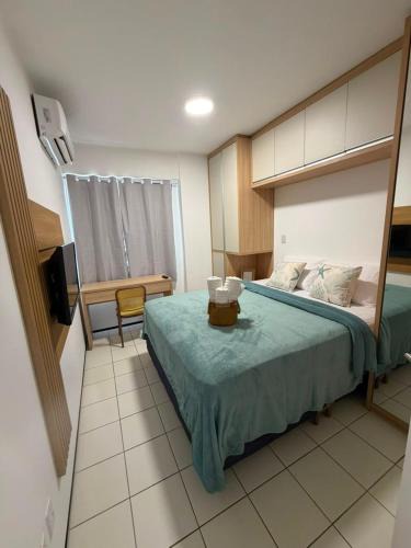 Sao Luis Apartment | Condomínio Biarritz, excelente localização ao lado da litorânea