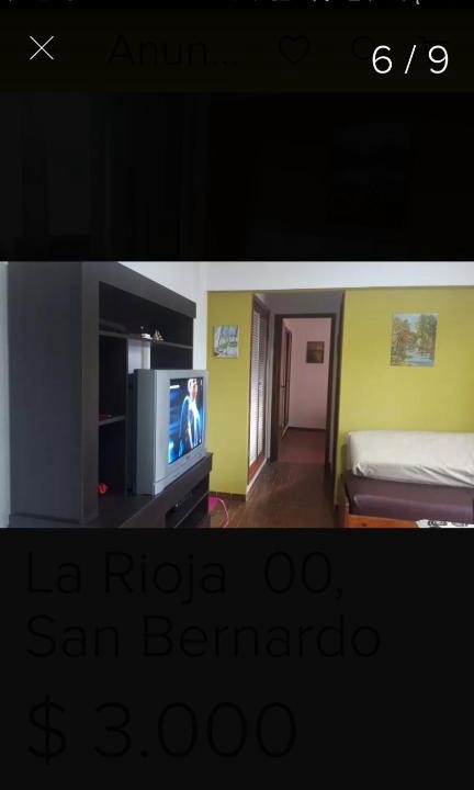 San Bernardo del Tuyu Apartment | Departamento