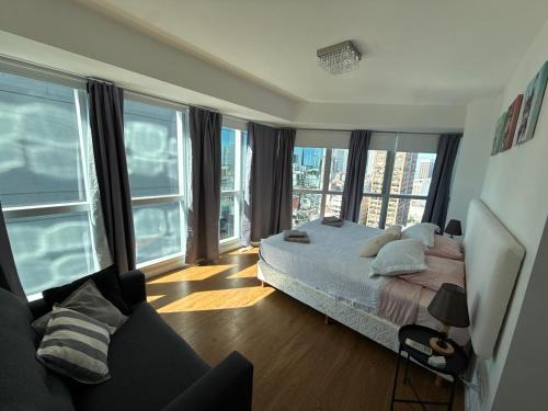 El Centro Apartment | Departamento Premium en la famosa Torre Bellini, en el centro, con piscina, jacuzzi, gimnasio y vista increible a la ciudad de Buenos Aires, capacidad máxima 5 personas