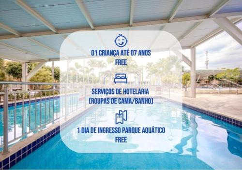 Caldas Novas Apartment | DiRoma Fiori Hotel - HUP CALDAS NOVAS